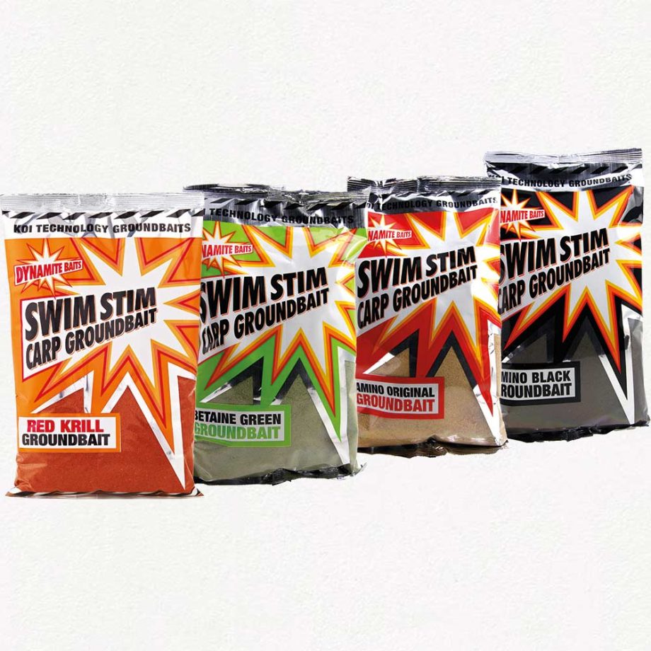 Dynamite Swim Stim Groundbait 900g - Amino Black - DY004