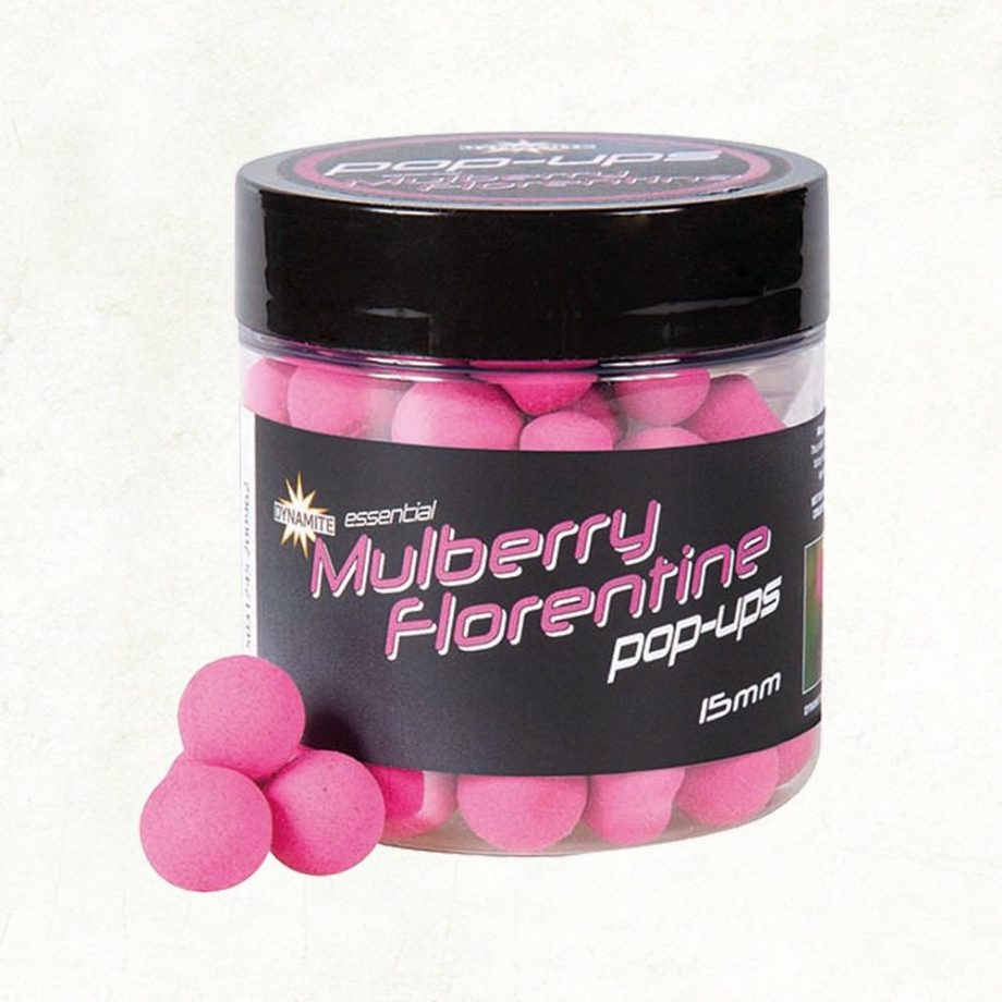 Dynamite Baits Mulberry Florentine Fluro Pop-ups 12mm & 15mm