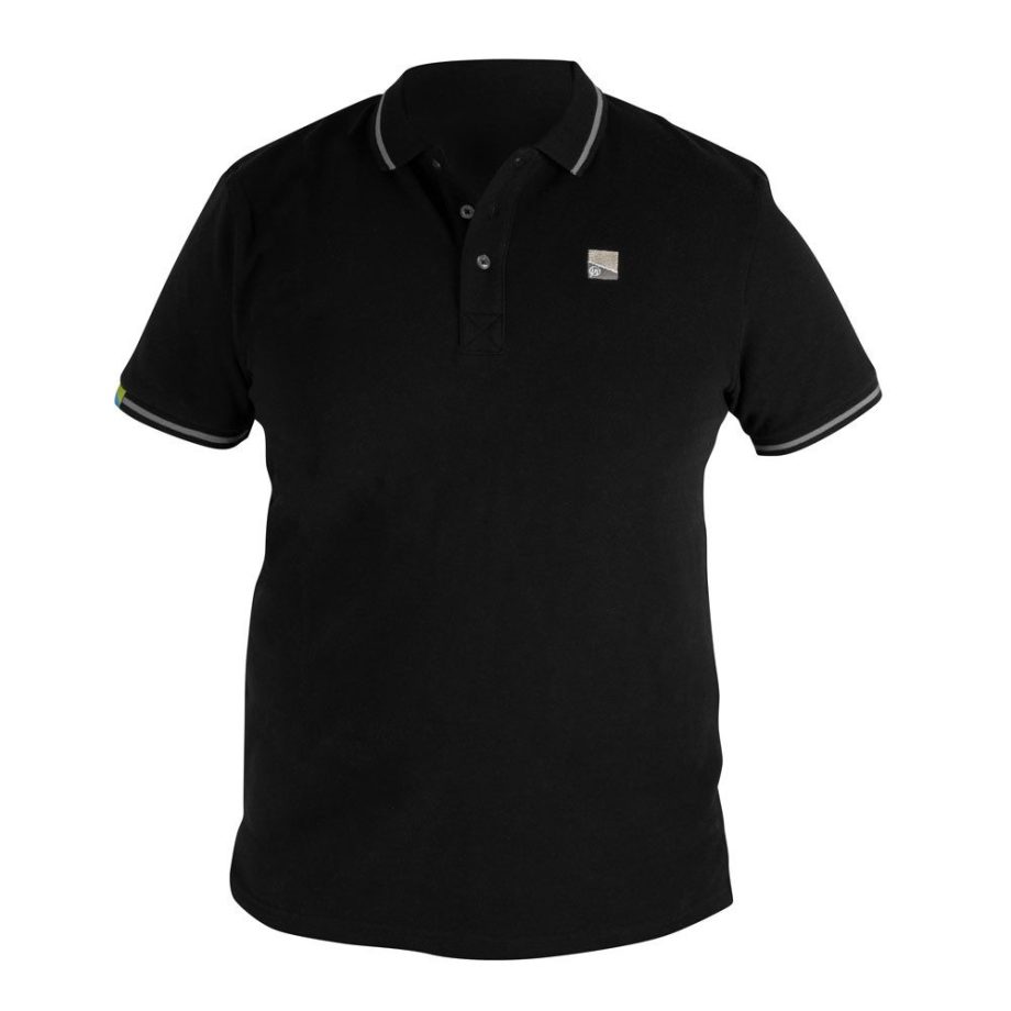 Preston Innovations Black Polo -XXXLarge -P0200290