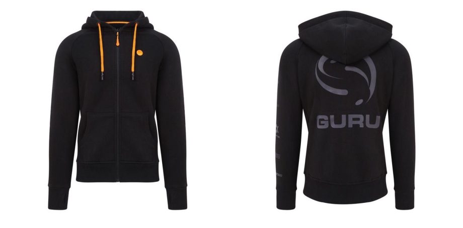 Guru Semi Logo  Black  Hoodie   Small -XXXL