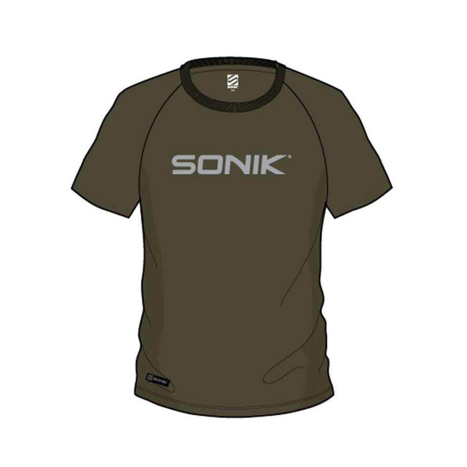 SONIK GREEN RAGLAN TEE Shirt ,M-XXL