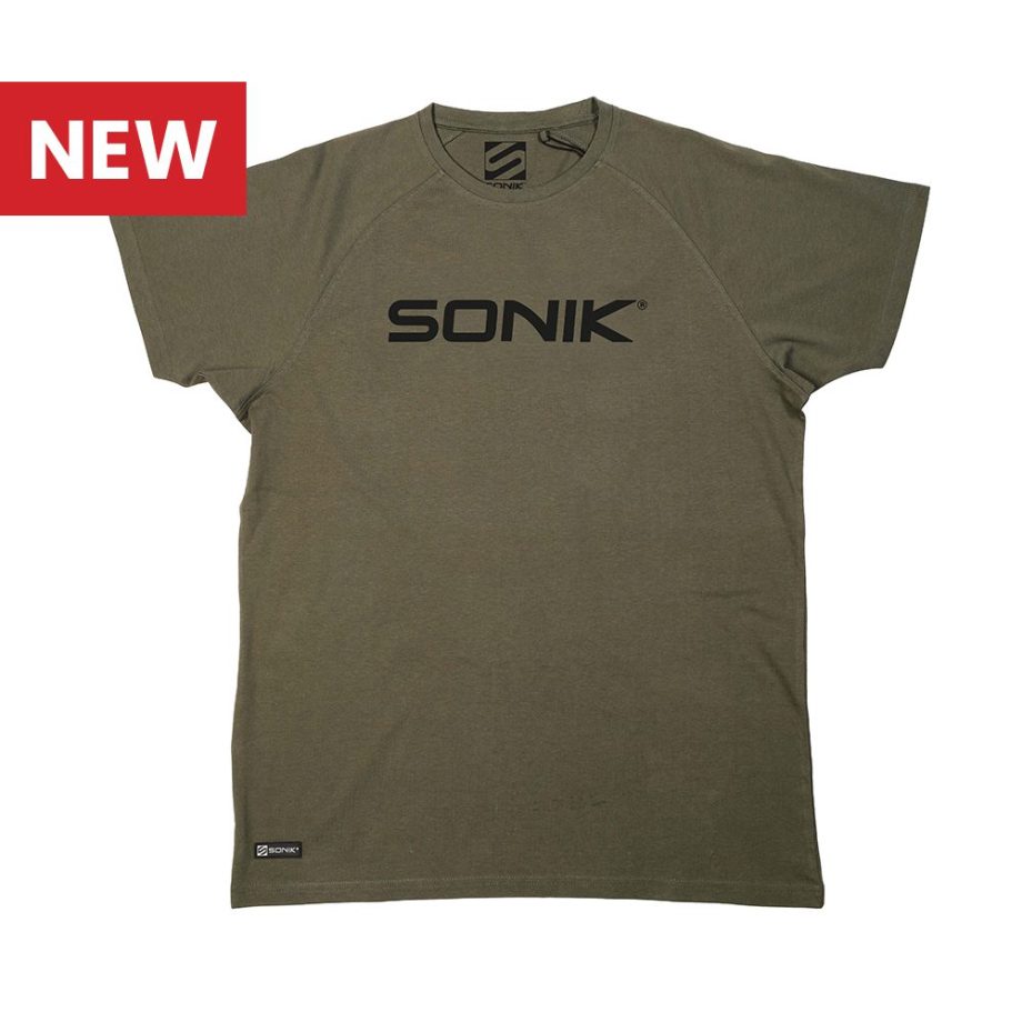 SONIK GREEN RAGLAN TEE Shirt ,M-XXL