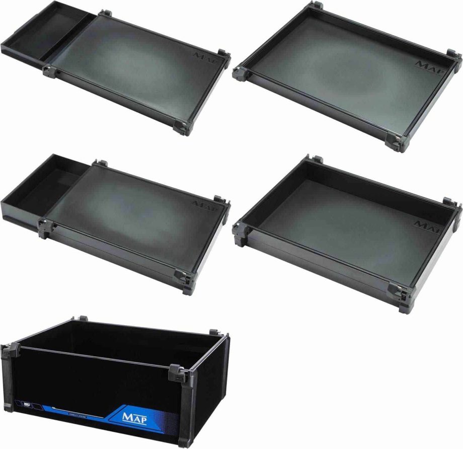 Map Tray & Drawer Add-ons for Z30 & H30 Comp Lite Seat Boxes Coarse Fishing